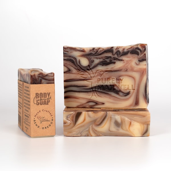 Cedarwood Bar Soap / Cold Process Soap / Small Batch / Handmade Artisan Soap