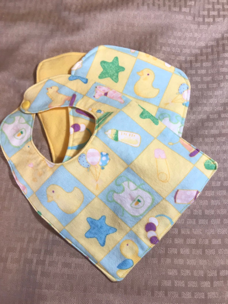 Burp Cloth and Bib Set / Baby Items Etsy