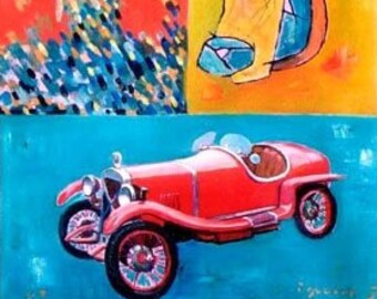 Car Nude Painting - Etsy