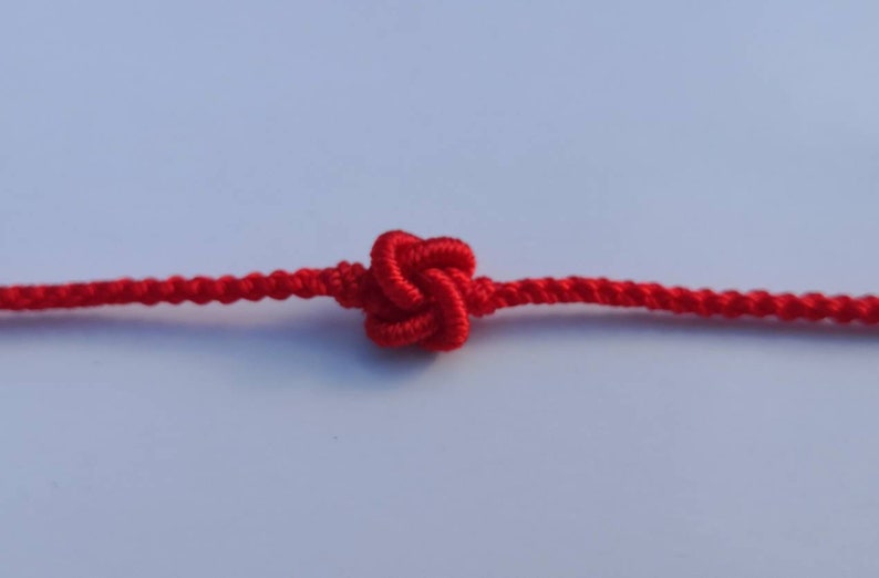 Red String Bracelet Love Knot Bracelet Red String of Fate Etsy