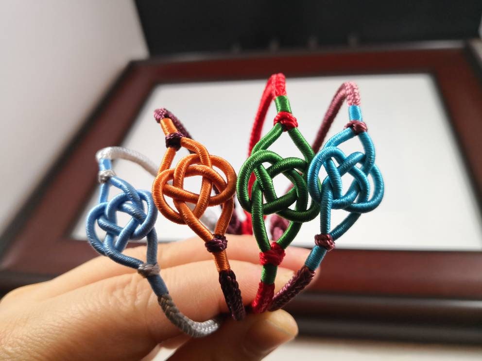 Red String Bracelet Money Knot Bracelet Couples Bracelet Etsy UK