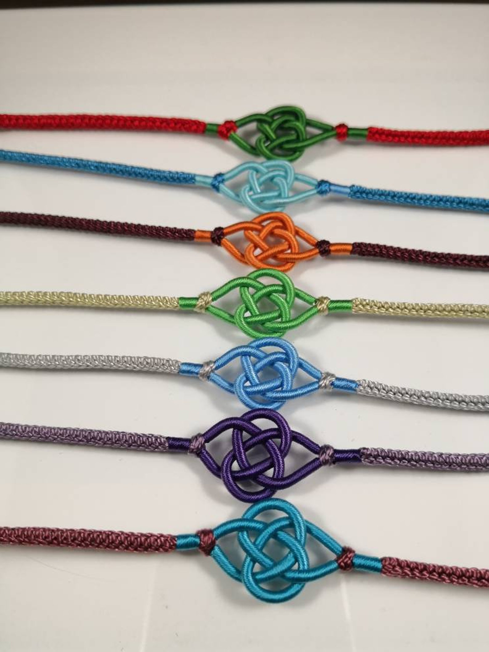 Red String Bracelet Money Knot Bracelet Couples Bracelet Etsy Polska