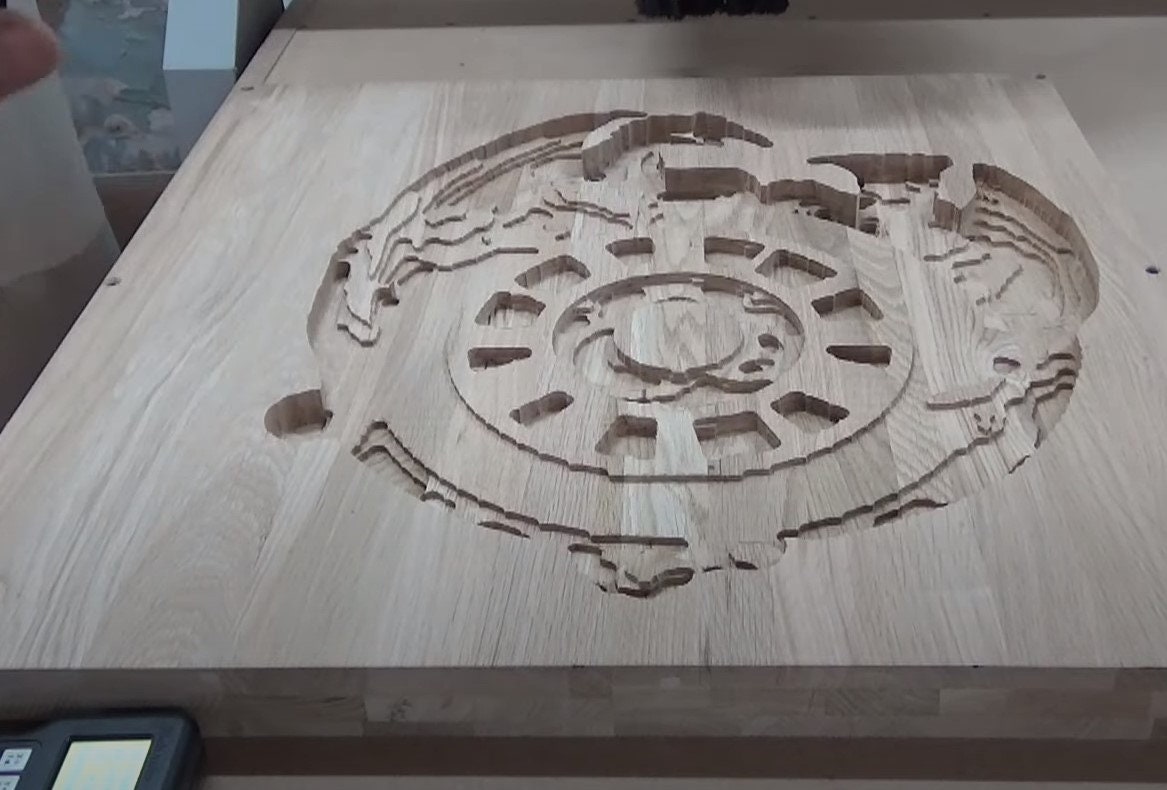 3D STL Clock_12 for CNC Router Engraver Carving Machine - Etsy