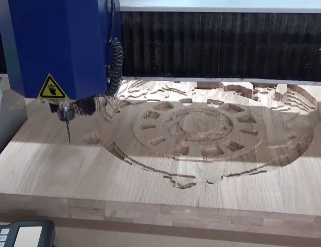 3D STL Clock_12 for CNC Router Engraver Carving Machine - Etsy