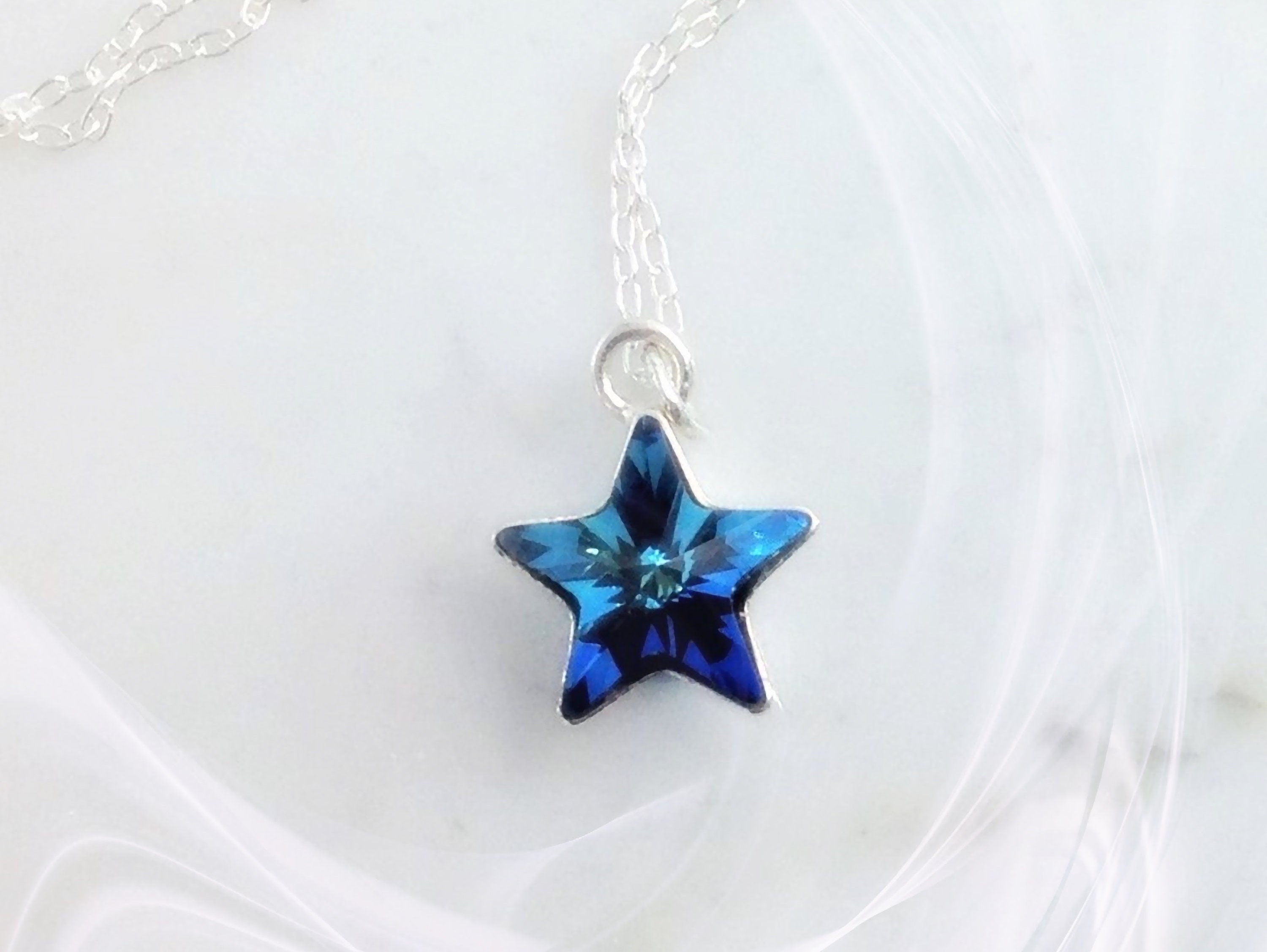 Blue Star Necklace UK