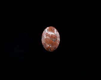 Kingstonite Copperstone Oval Cabochon, Picture Pendant Stone, Native Copper, Necklace Options Available, 19mm x 14mm x 6mm, 14 Carats