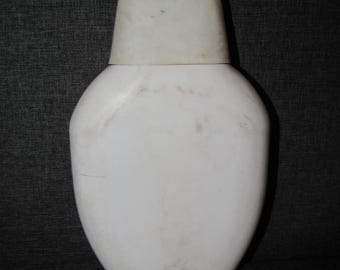 Borraccia militare sovietica vintage da 1,5 litri, URSS, in plastica, con tazza, attrezzatura da campo per esercito, campeggio e attività all'aperto.