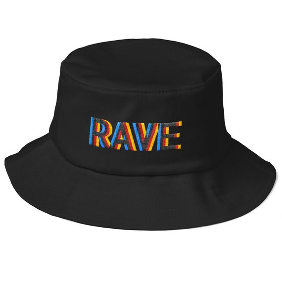 rave bucket hat