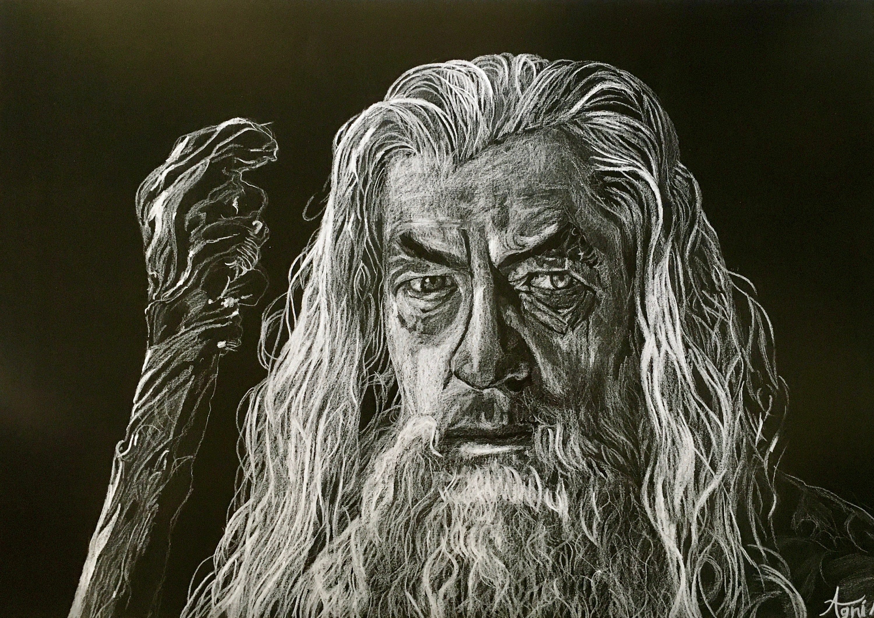 Gandalf The White Art