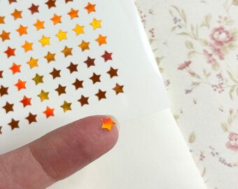 2400 Pcs Holographic Heart Stickers - Small Rainbow Gold Silver Glitter, 40 Sheets For Planners & Crafts - View #7