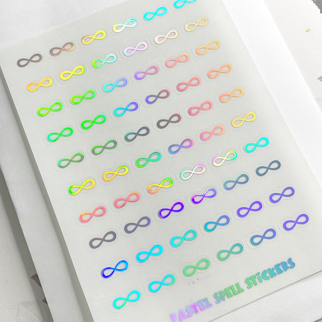 Infinity Symbol Stickers for Love and Friendship Cards, Eternity Symbol ...