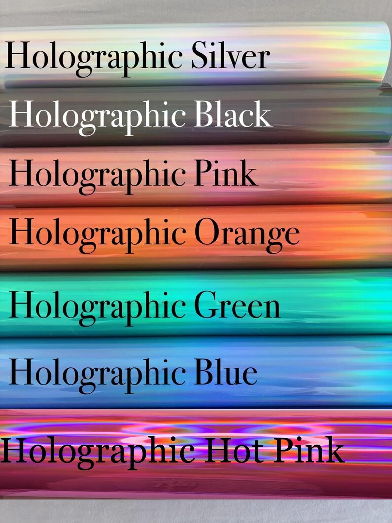 12mm Vinyl Letters Holographic Waterproof Letter Stickers afbeelding 3