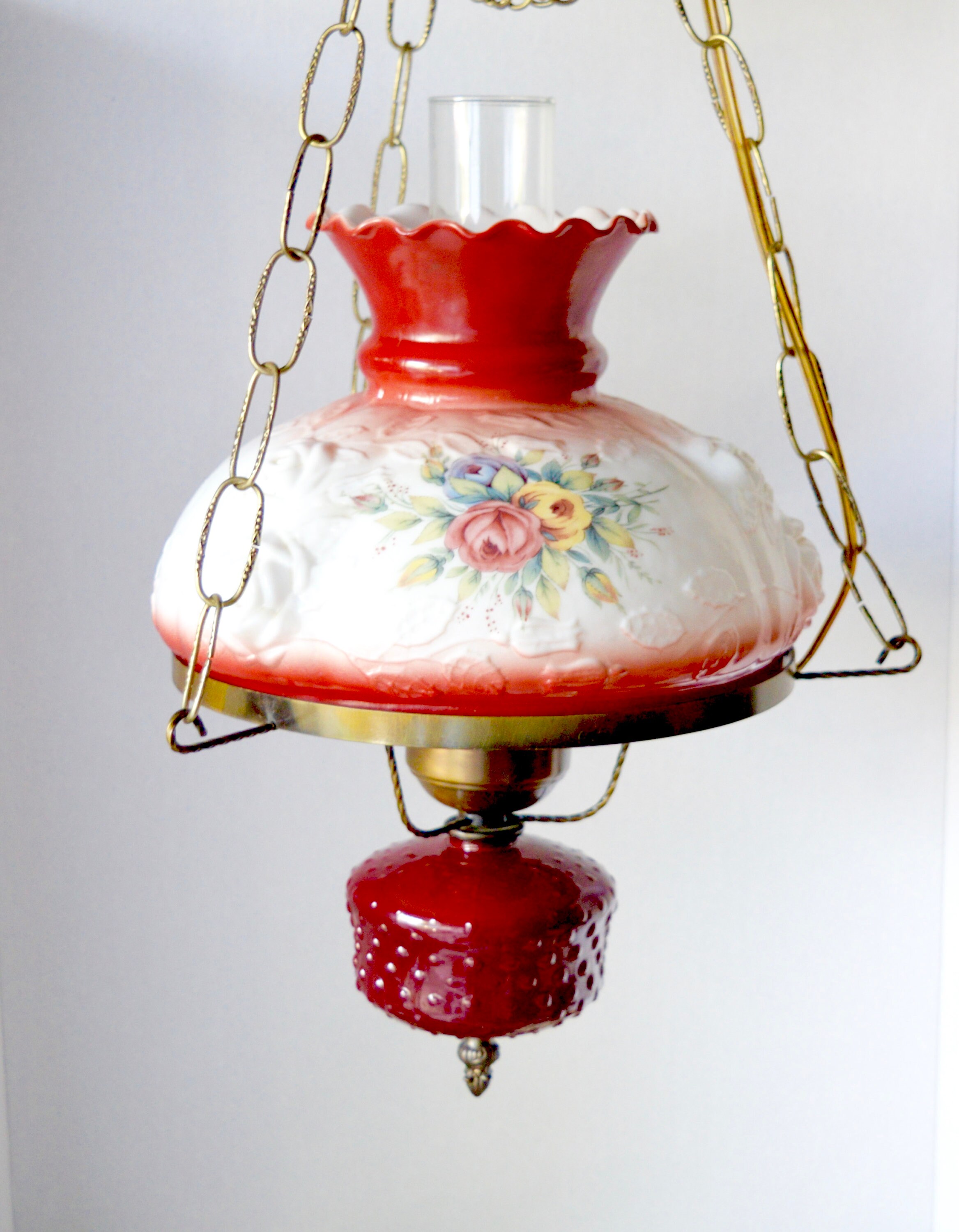 Hurricane Hanging Swag Lamp Etsy