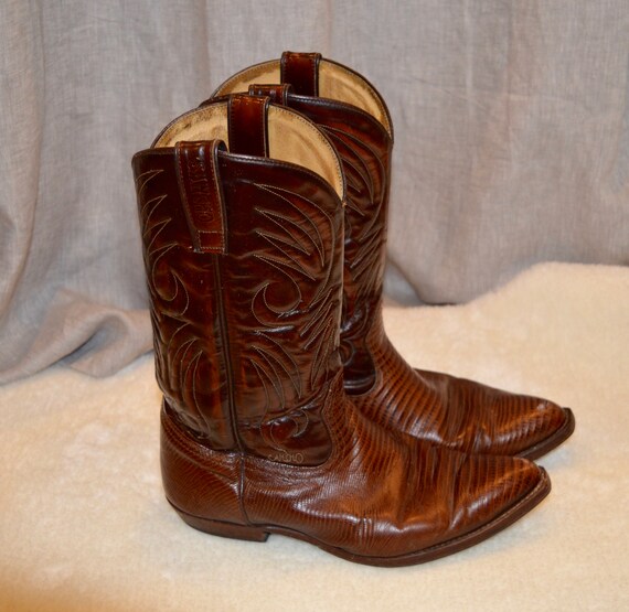 Sancho Cowboy Boots, Vintage Unisex Cowboy Boots, Mad… - Gem