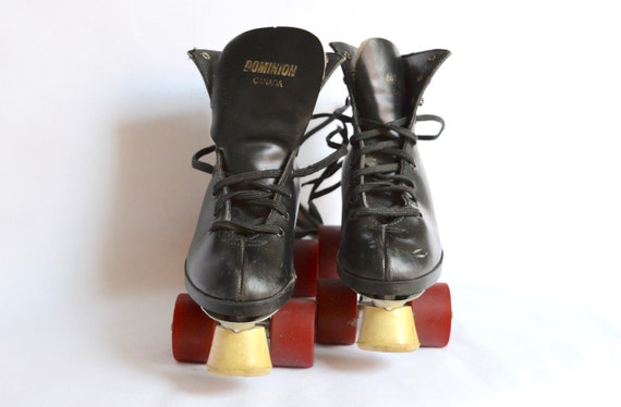Vintage Childs Leather Roller Skates, ROLLER DERBY