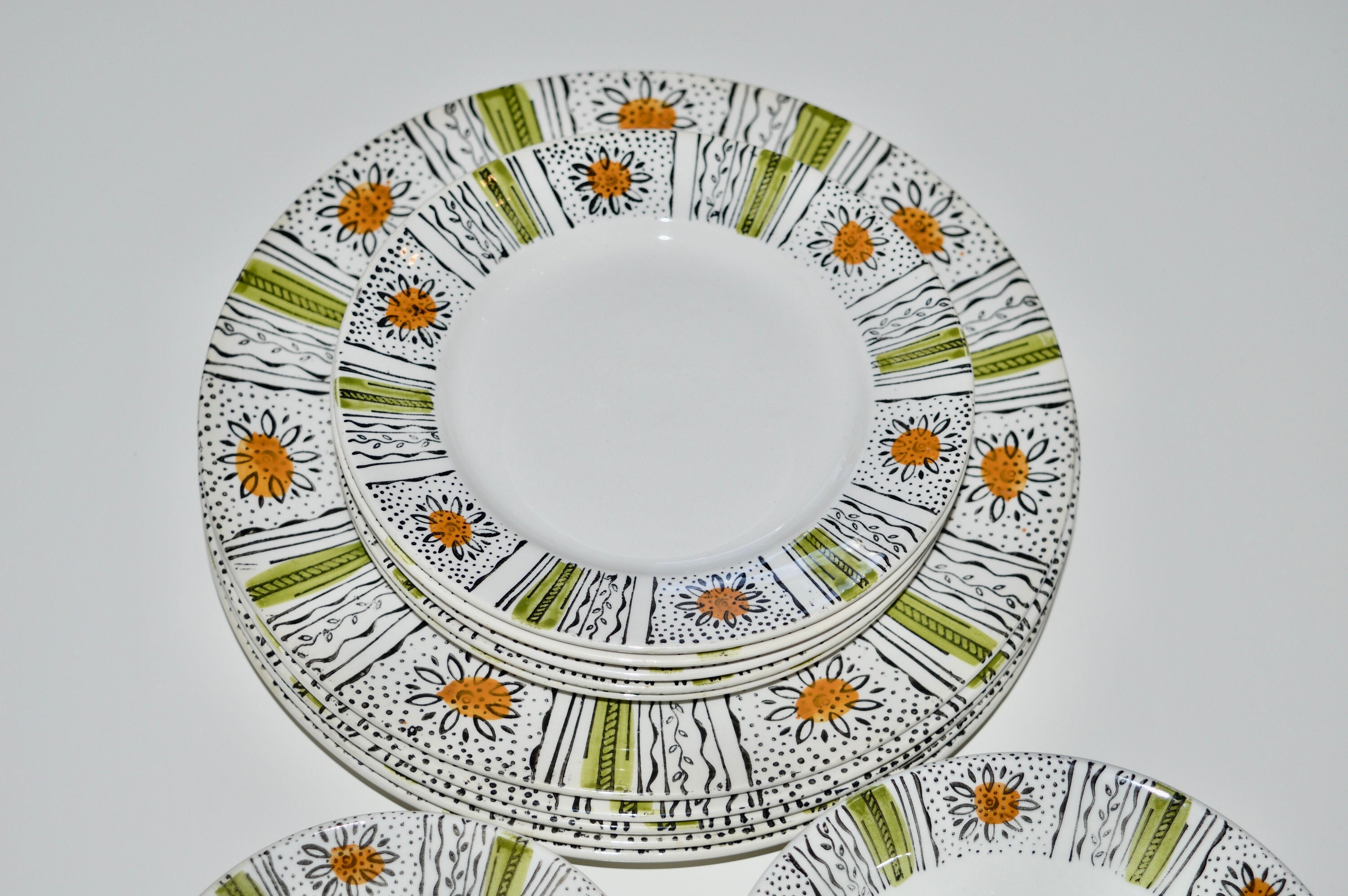 Rare Find, Kathie Winkle Capri Ironstone Broadhurst Staffordshire, Mid