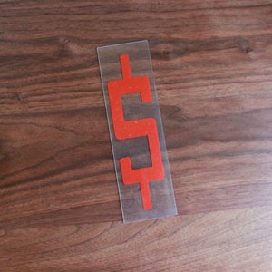 Vintage Dollar Sign Flex Letter Sign