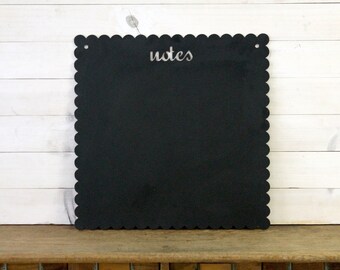 Notes magnetic memo board