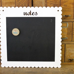 Notes memo board - chalkboard/magnetic