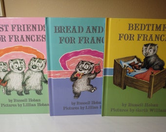 Russell Hoban/Garth Williams/Bedtime for Frances, Bread and Jam for Frances, Best Friends for Frances/1996