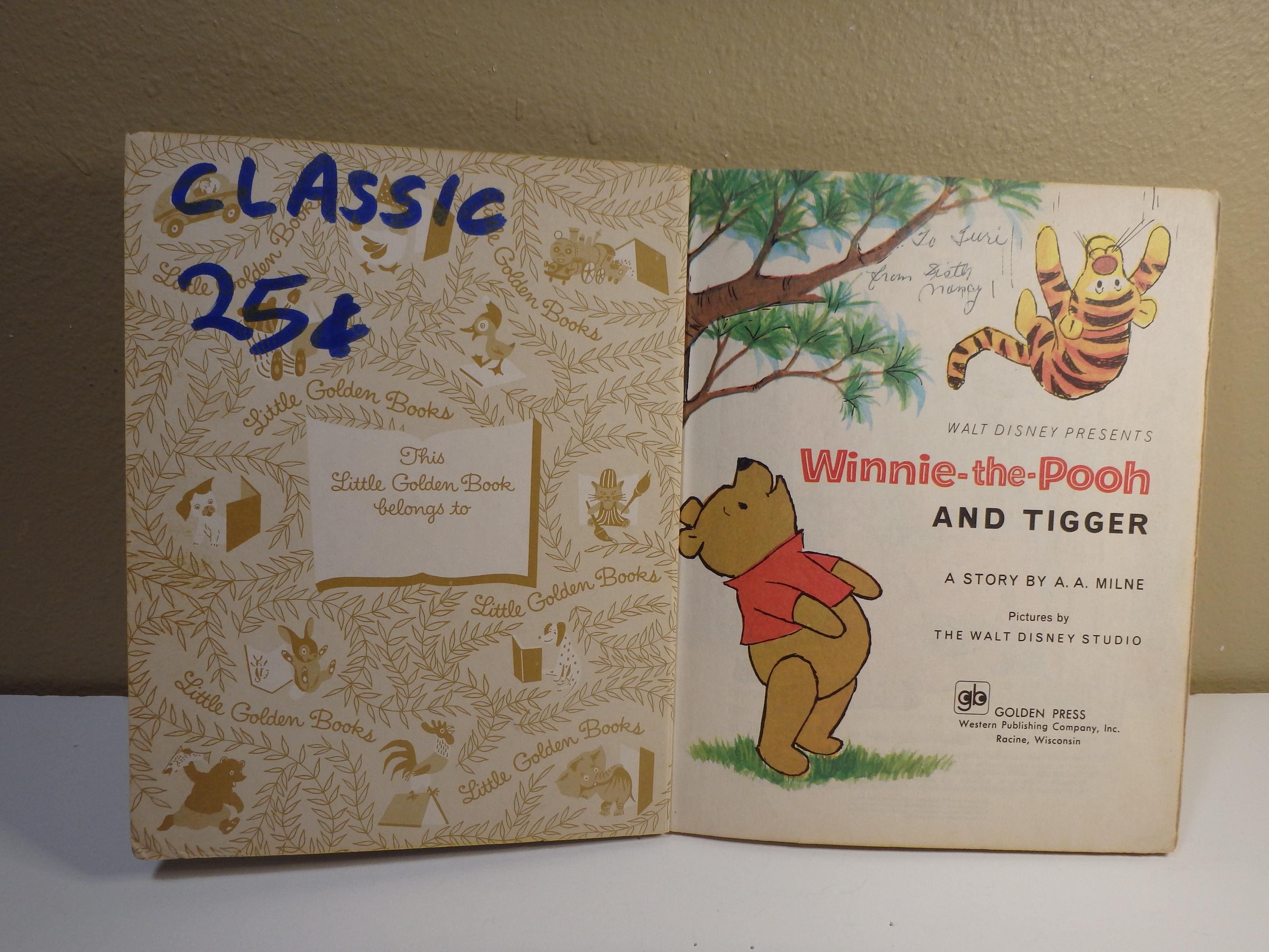 Tigger Gopher Winnie the Pooh Meets Gopher, Winnie-the-pooh and Tigger, Little Golden ...