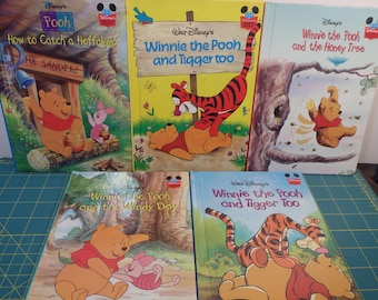 Disney's Winnie the Pooh Hardcover Book Set, World of Reading 1975-1996