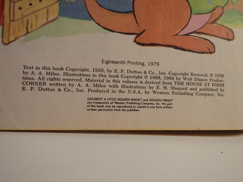 Tigger Gopher Winnie the Pooh Meets Gopher, Winnie-the-pooh and Tigger, Little Golden ...