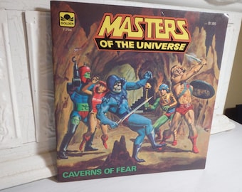 Masters of the Universe Paperback: Caverns of Fear, 1983