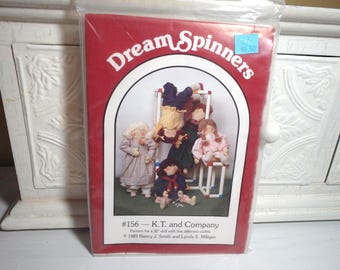 Dream Spinners Doll Pattern: 32 Inch Doll, 5 Outfits