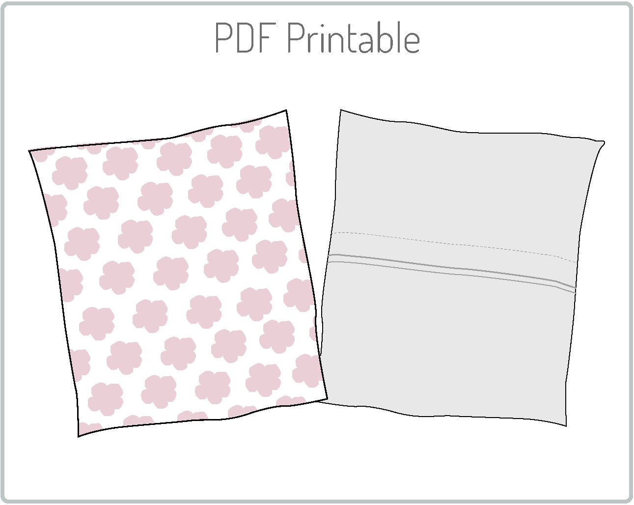 Cushion Cover PDF Sewing Pattern Instructions Etsy