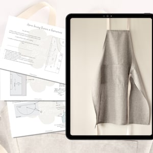 Apron PDF Sewing Pattern & Instructions