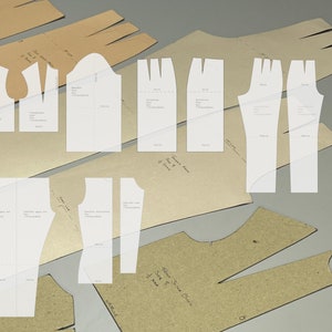 Ultimate full-scale woven and stretch pattern block bundle | Printable pdf