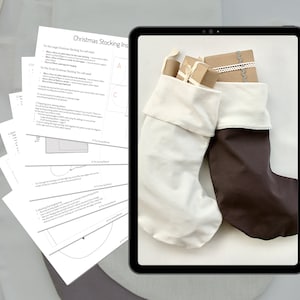 Christmas Stocking PDF Sewing Pattern & Instructions