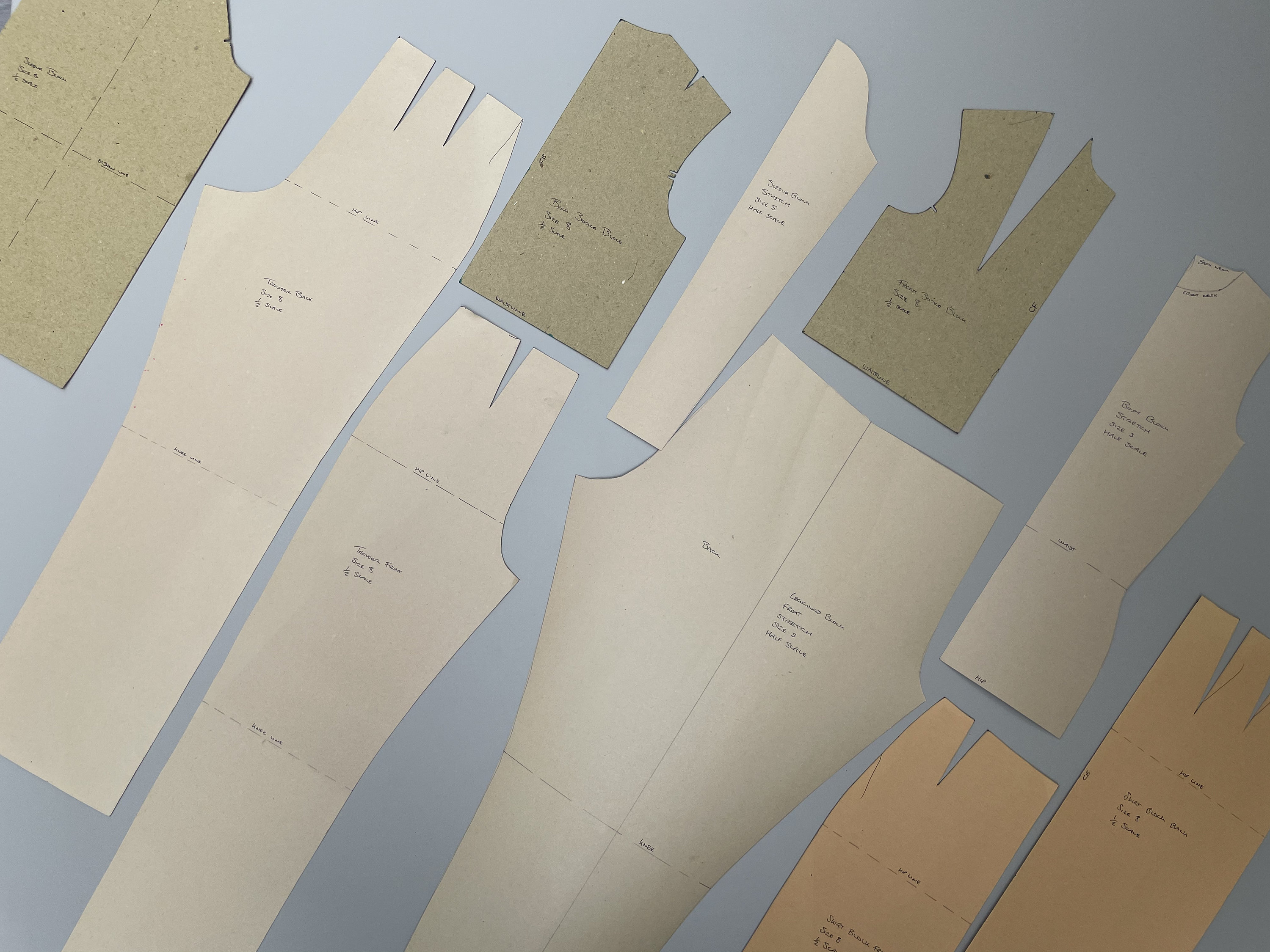 Ultimate Full-scale Woven and Stretch Pattern Block Bundle | Printable ...