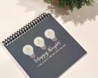 Three Happy Thoughts - Mini Notebook