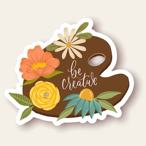 Be Creative Sticker
