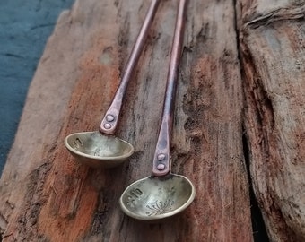 Coffee Spoon  Copper Spoon Hand Forged Spoon
