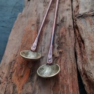 Coffee Spoon  Copper Spoon Hand Forged Spoon