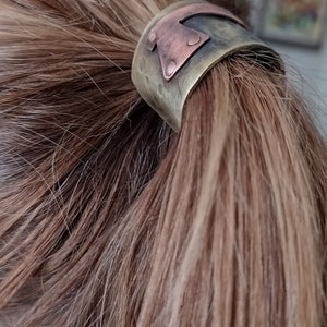 Viking Axe Ponytail Holder Metal Hair Tie image 13