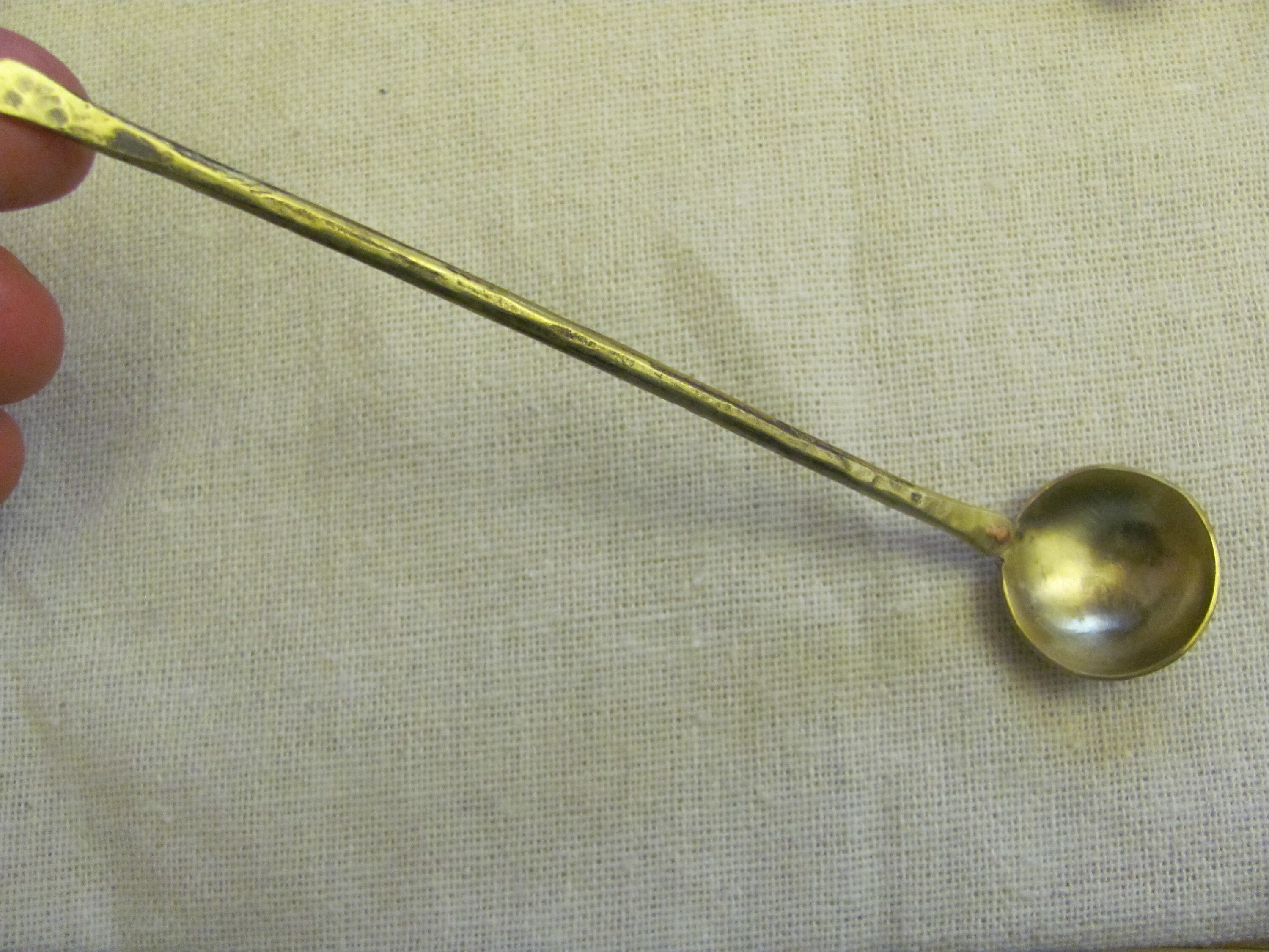Brass Spoon Spoon Coffee Spoon Tea Spoon Etsy