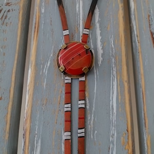 Bolo Tie  Bolo Tie For Men  Bolo Tie Agate  Bolo Ties  Copper Bolo Tie  Brass Bolo Tie  Fashion Bolo Tie
