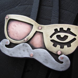 Bolokrawatte Männer Bolokrawatte Frauen Brille Moustache Moderne Bolokrawatte Moustache Bolokrawatte