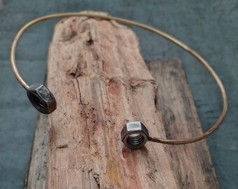 Torc Necklace  Copper Choker Necklace  Copper Torc Necklace  Copper Torque  Open Choker Cuff  Tribal Collar Necklace