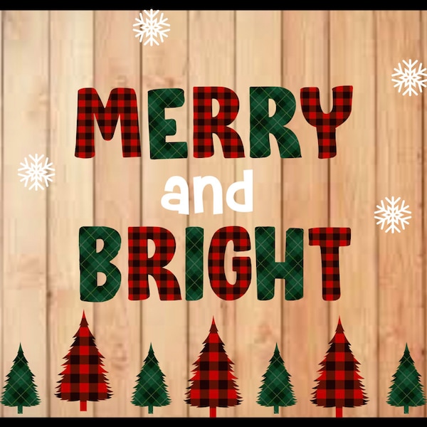 Merry and Bright, DIGITAL bulletin board kit, teacher decor, Christmas decor, diy,