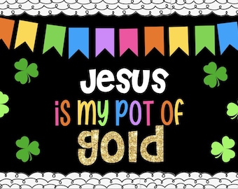 St. Patrick's Day Bulletin Board Kit (Digital Download)