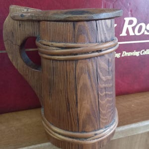 Mary Rose wooden tankard
