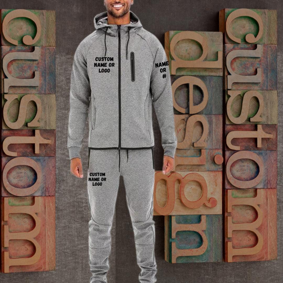Customize jogging suit sale