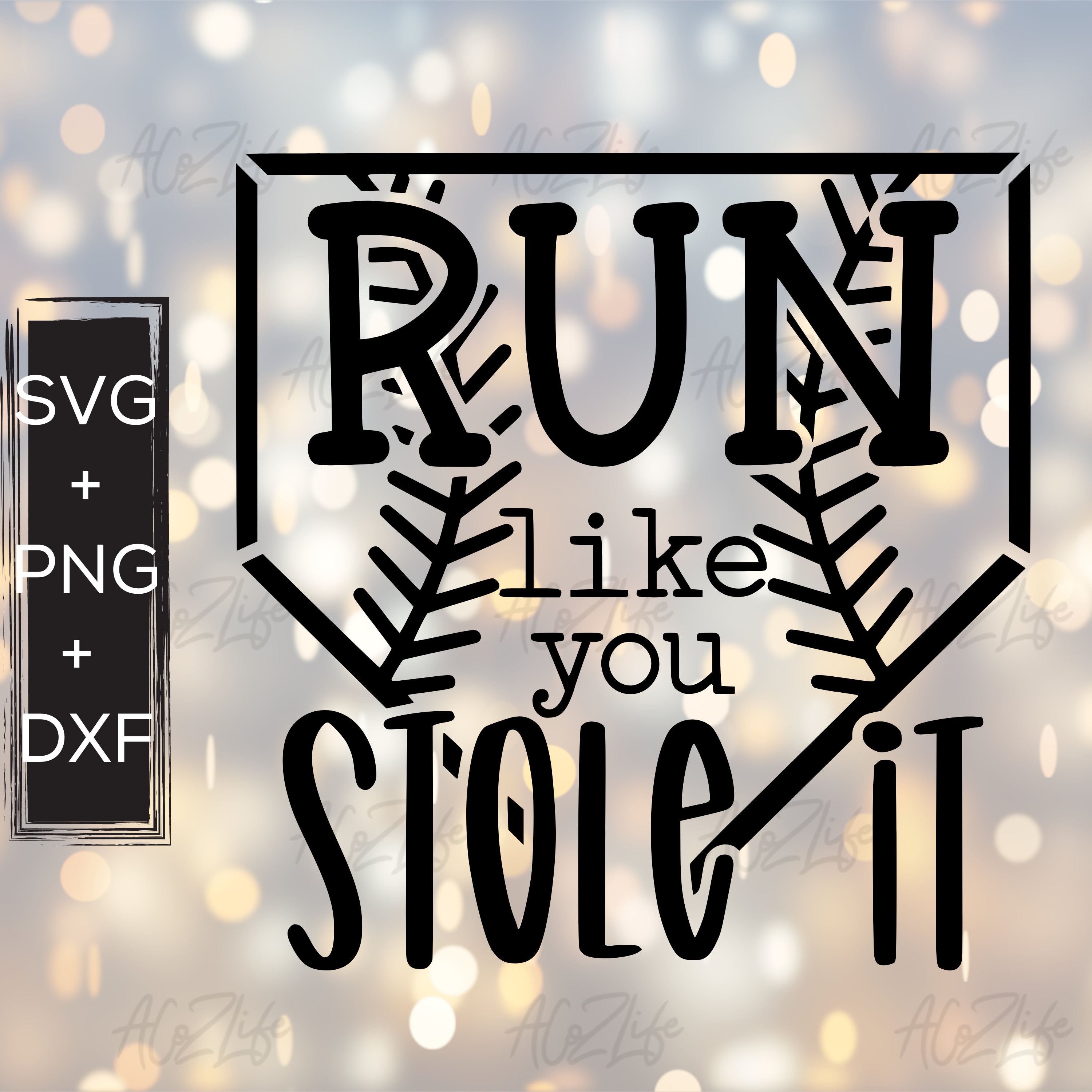 SVG FILE- Run Like You Stole It- baseball/softball svg cut file and PNG