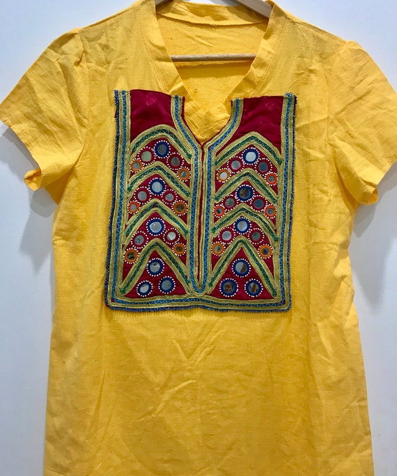 Customised Dress Kuchi Banjara Ethnic Embroidery M