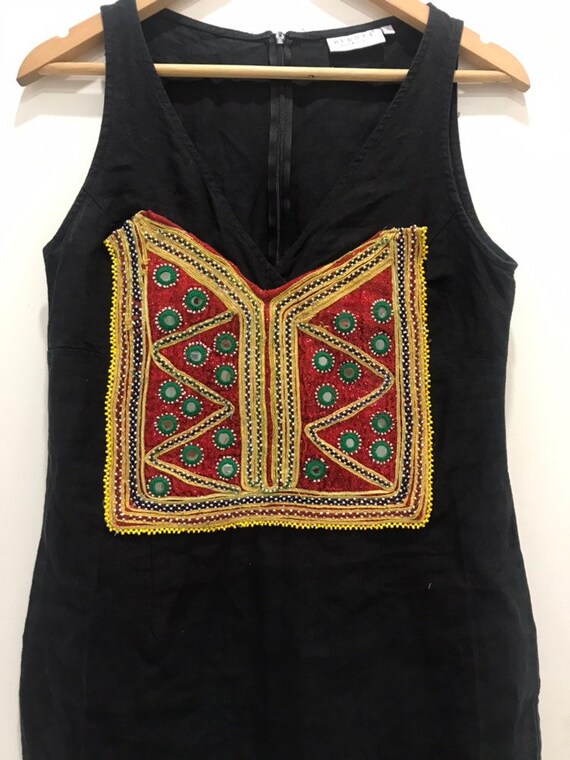 Custnised dress Kuchi Banjara Ethnic Embroidery Mi